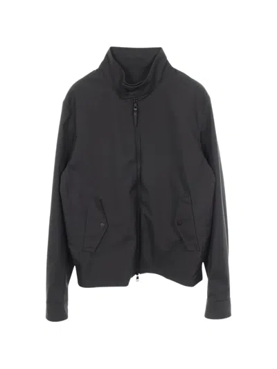 Pre-owned Moncler 2010s Chaberton High-neck Jacket In Black