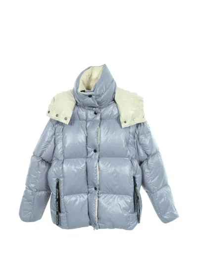 Pre-owned Moncler 2010s Parana Down Jacket In Blue