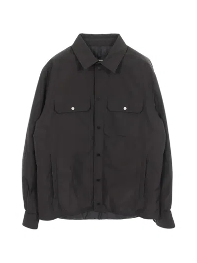 Pre-owned Moncler 2010s X Ron Herman Oustalous Shirt Jacket In Black