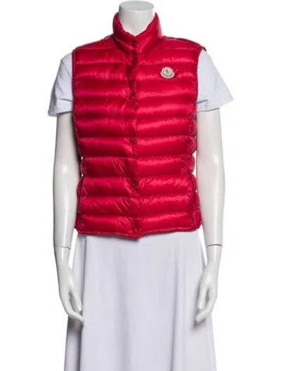 Pre-owned Moncler 2011 Vest In Red