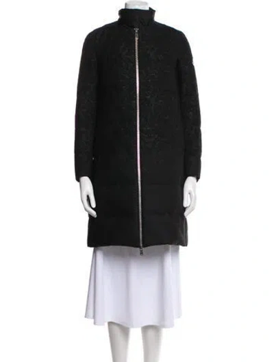Pre-owned Moncler 2014 Coat In Black