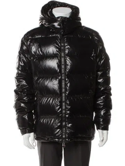 Pre-owned Moncler 2014 Maya Giubbotto Puffer Coat In Black