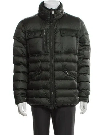 Pre-owned Moncler 2014 Puffer Coat In Green