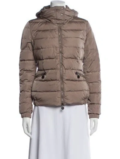 Pre-owned Moncler 2014 Sanglier Down Jacket In Neutral