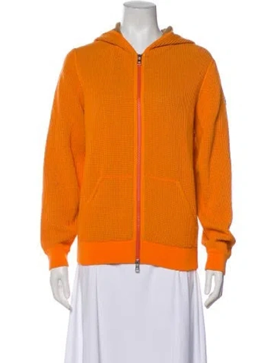 Pre-owned Moncler 2015 Crew Neck Hoodie In Orange