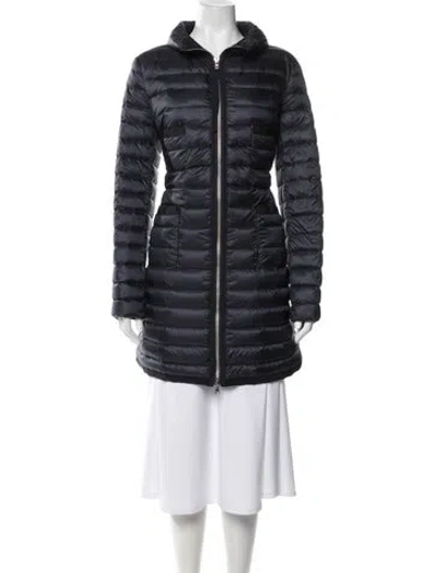 Pre-owned Moncler 2015 Down Coat In Blue