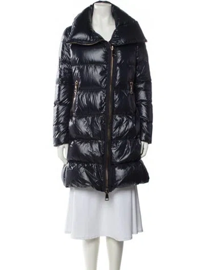 Pre-owned Moncler 2015 Joinville Down Coat In Blue