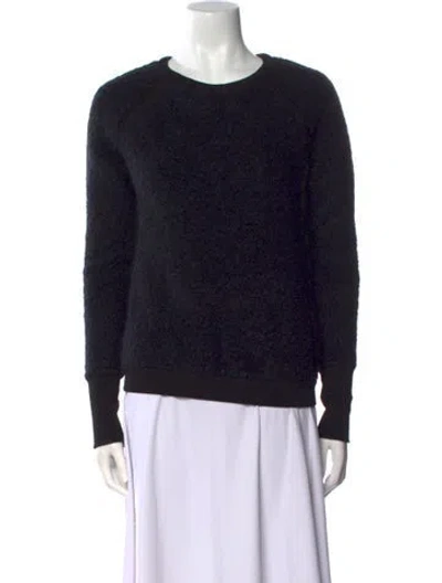 Pre-owned Moncler 2015 Maglione Tricot Sweater In Blue
