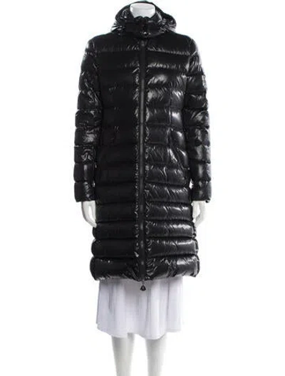 Pre-owned Moncler 2015 Nylon Down Coat In Black