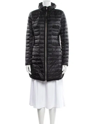 Pre-owned Moncler 2015 Nylon Down Coat In Black