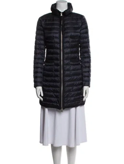 Pre-owned Moncler 2015 Rogue Down Coat In Blue