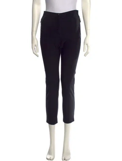 Pre-owned Moncler 2015 Skinny Leg Pants In Black