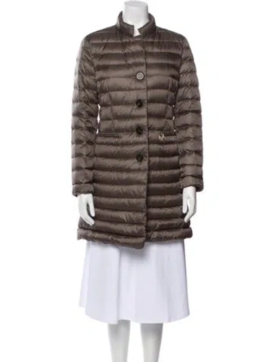 Pre-owned Moncler 2016 Faux Fur Coat In Black