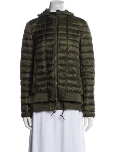 Pre-owned Moncler 2016 Honoré Utility Jacket In Green
