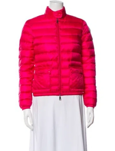 Pre-owned Moncler 2016 Lans Down Jacket In Pink