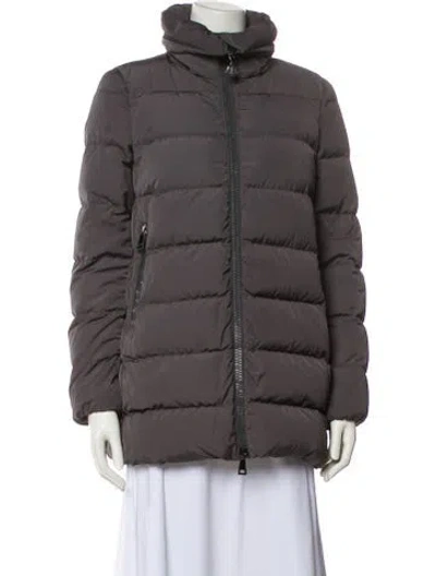 Pre-owned Moncler 2016 Petrea Down Jacket In Gray
