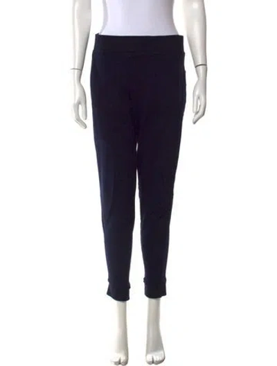 Pre-owned Moncler 2017 Straight Leg Pants In Black