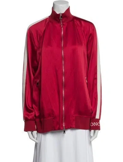 Pre-owned Moncler 2018 Bomber Jacket In Red