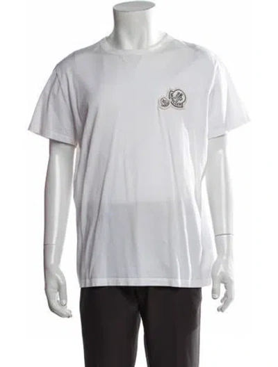 Pre-owned Moncler 2018 Maglia T-shirt T-shirt In White
