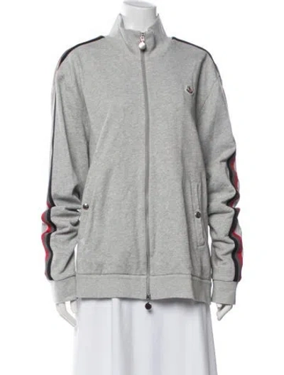 Pre-owned Moncler 2019 Bomber Jacket In Grey