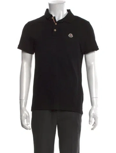 Pre-owned Moncler 2019 Collar Polo Shirt In Black