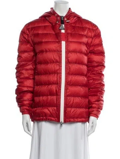 Pre-owned Moncler 2019 Nylon Jacket In Red