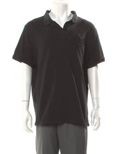 Pre-owned Moncler 2020 Collar Polo Shirt In Gray