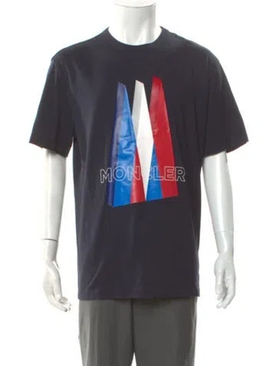 Pre-owned Moncler 2020 Graphic Print T-shirt W/ Tags In Multi