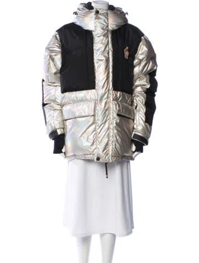 Pre-owned Moncler 2020 Iridescent Parka