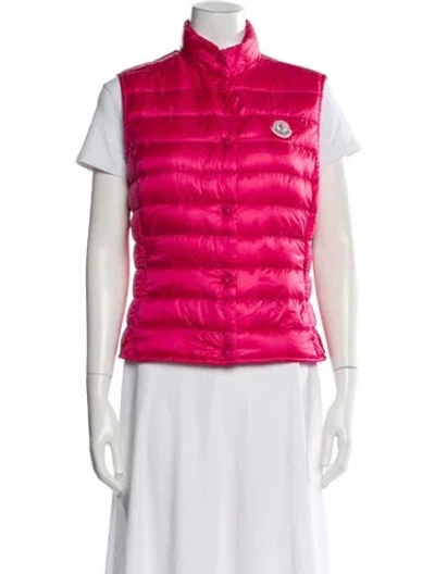 Pre-owned Moncler 2020 Liane Gilet Down Jacket In Pink