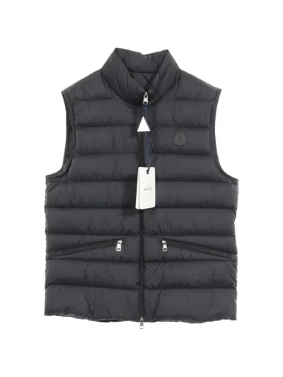 Pre-owned Moncler 2020s Treompan Down Vest In Black