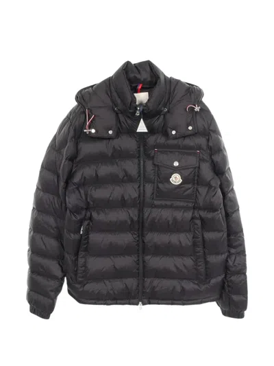 Pre-owned Moncler 2020s Verith Hooded Down Jacket In Black