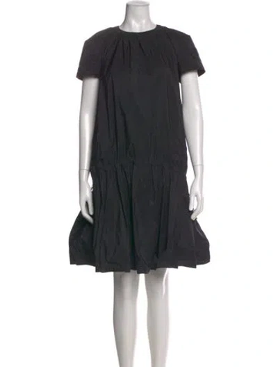Pre-owned Moncler 2021 Mini Dress In Gray