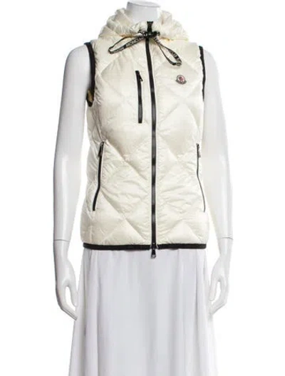 Pre-owned Moncler 2021 Sucrex Vest In Neutral