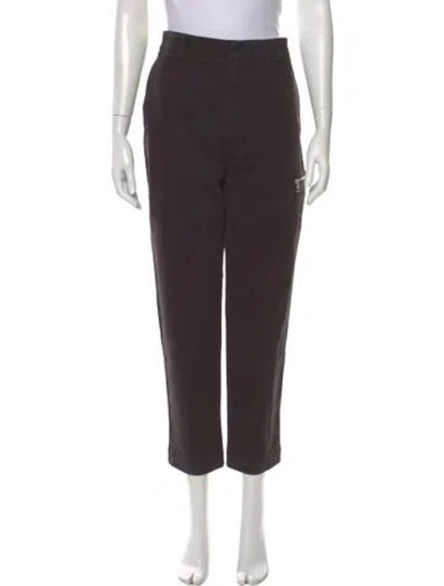 Pre-owned Moncler 2022 Straight Leg Pants In Black