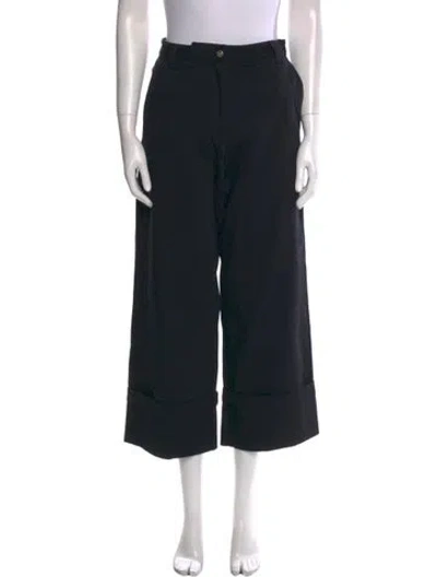 Pre-owned Moncler 2022 Wide Leg Pants W/ Tags In Black