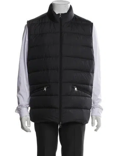 Pre-owned Moncler 2023 Lechtal Vest In Black