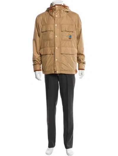 Pre-owned Moncler 2023 Rutor Parka In Neutral