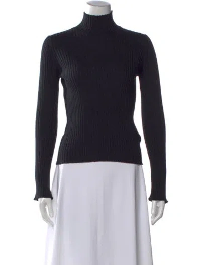 Pre-owned Moncler 2023 Turtleneck Sweater In Black