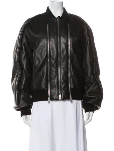 Pre-owned Moncler 2024 Bomber Jacket In Black