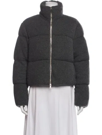 Pre-owned Moncler 2024 Breze Down Jacket In Gray