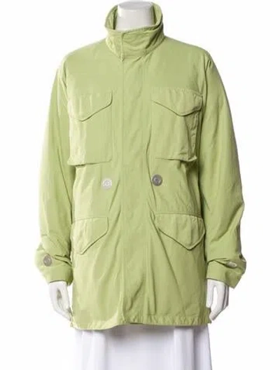 Pre-owned Moncler 2024 Moncore Down Coat In Green