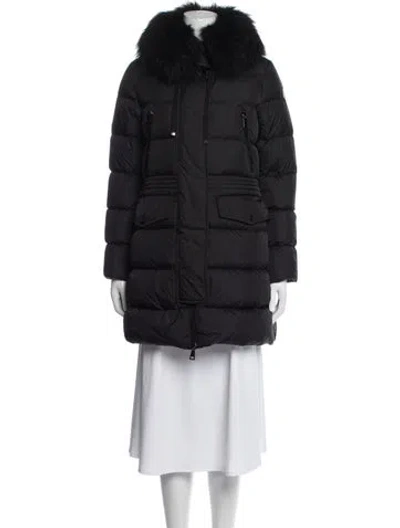 Pre-owned Moncler 2025 Aphroti Parka In Black