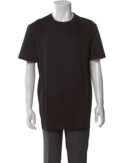 Pre-owned Moncler 2025 Crew Neck T-shirt In Black