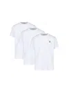 Moncler Logo Cotton Jersey T-shirt In White
