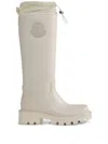 Moncler Bottes De Pluie Montantes Kickstream In Weiss