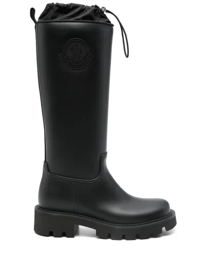 Moncler 45mm Kickstream Boots In Black