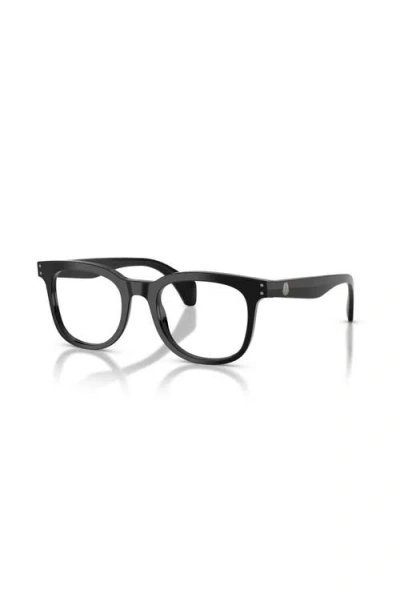 Moncler 48mm Phantos Optical Glasses In Black