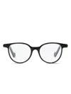 Moncler Ml5032 Eyeglasses Woman Eyeglass Frame Black Size 47 Acetate In Black