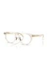 Moncler 50mm Phantos Optical Glasses In Gold